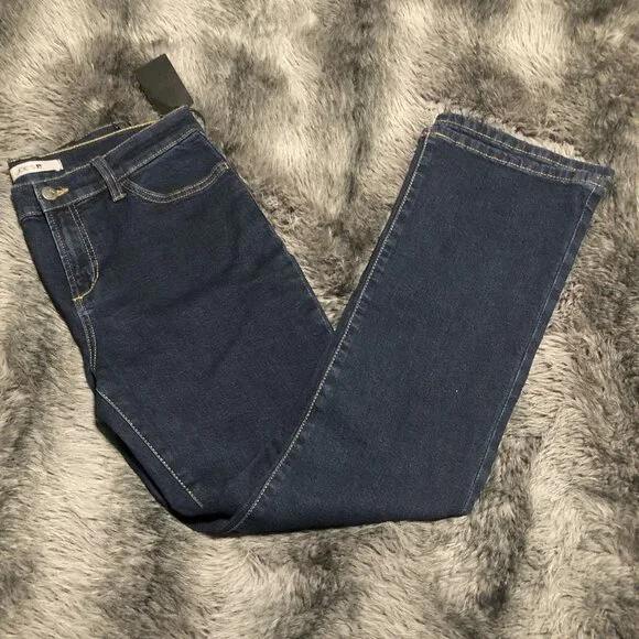 Joe's Women's Jeans The OG Straight Ankle, Size 28, Petite, Bootcut, Dark Wash - Picture 3 of 7